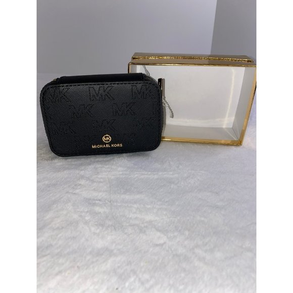 NWT Michael Kors Jet Set Charm Jewelry Case - Picture 1 of 8